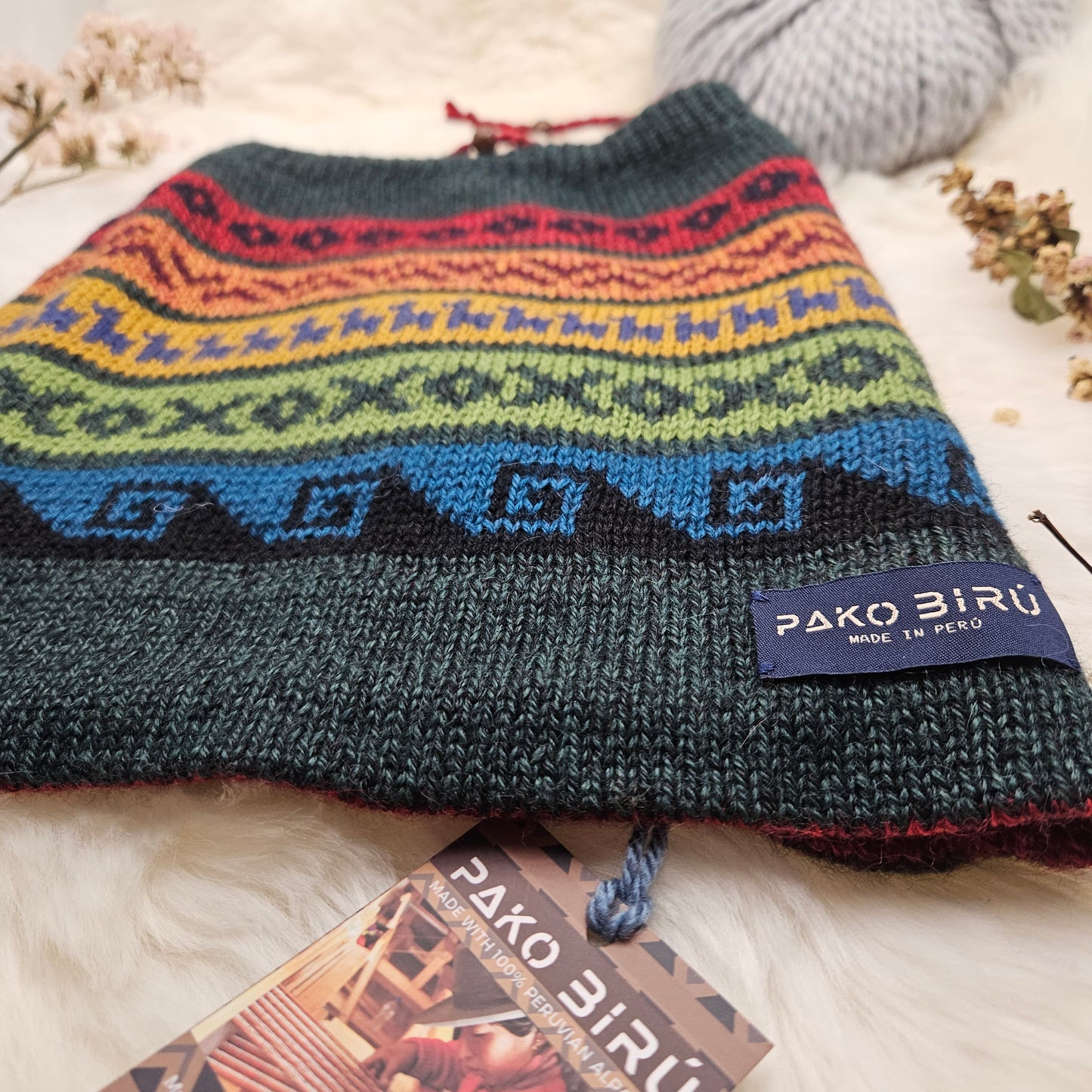 Pacha - Omvormbare Alpaca Nekwarmer & Muts