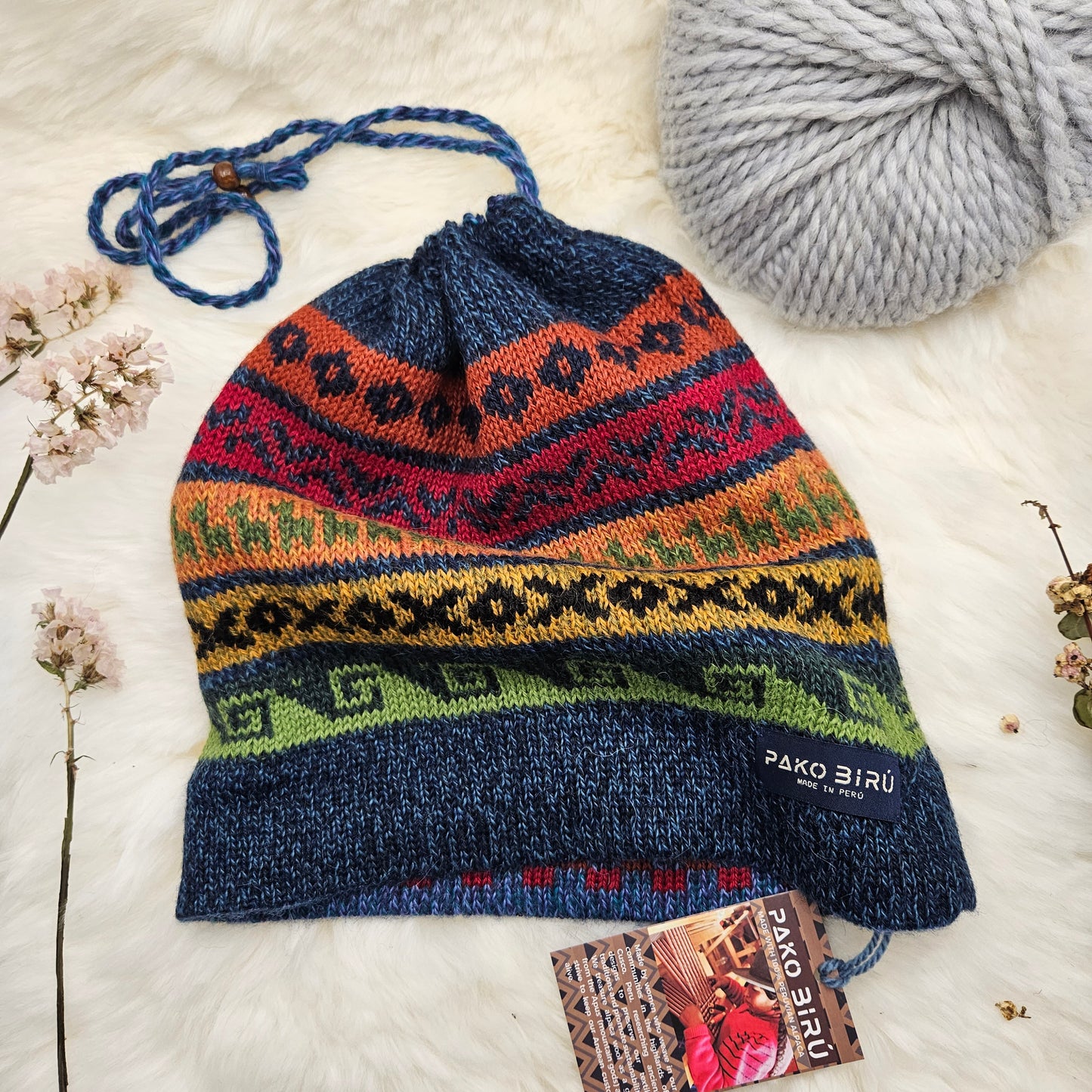 Pacha - Omvormbare Alpaca Nekwarmer & Muts