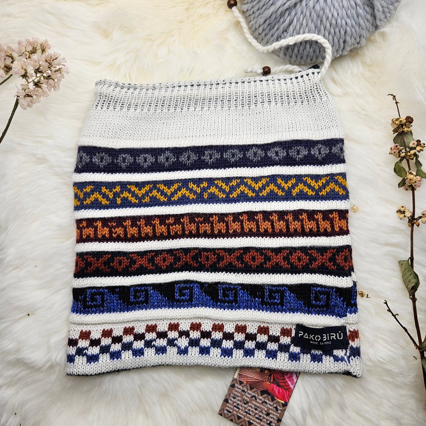 Pacha - Omvormbare Alpaca Nekwarmer & Muts