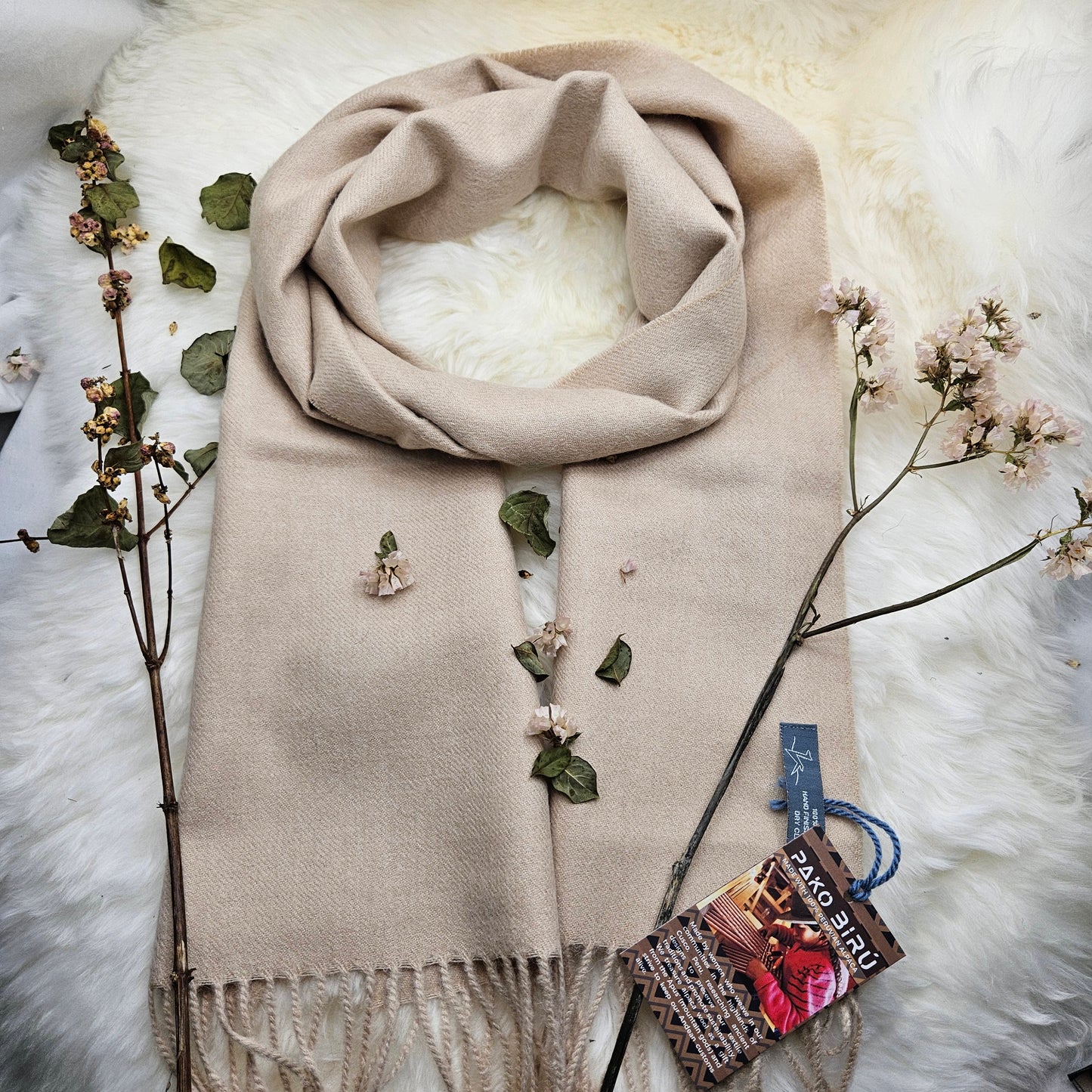 Luna – Premium Baby Alpaca Sjaal