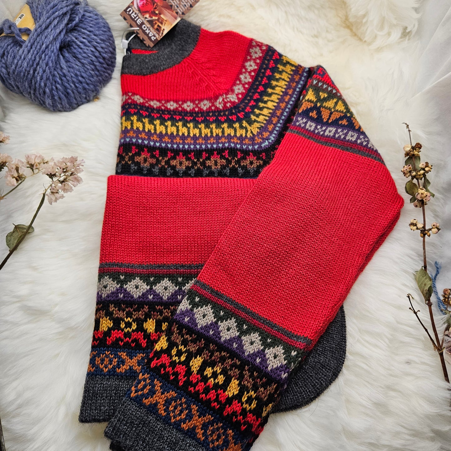 Kusiy - Andes Alpaca Trui voor Dames