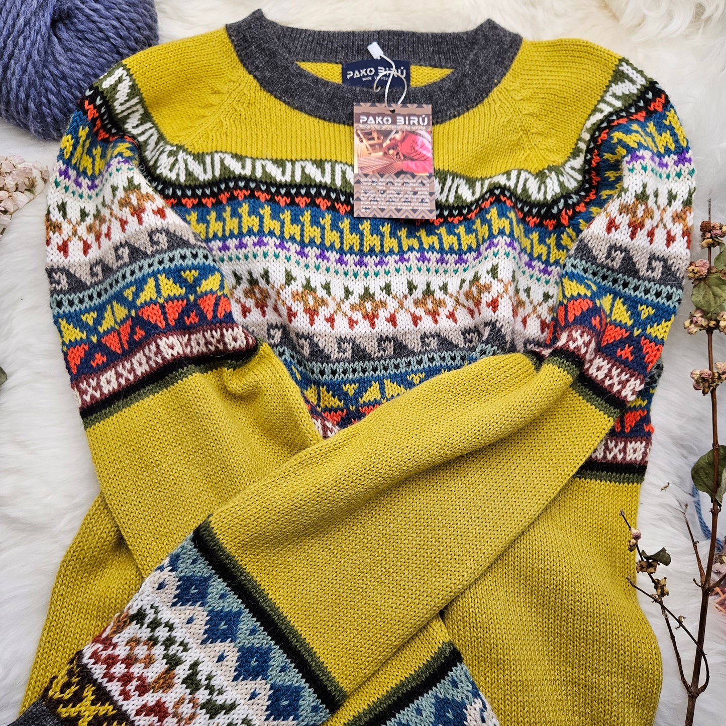 Kusiy - Andes Alpaca Trui voor Dames