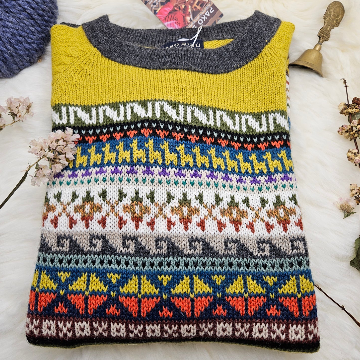 Kusiy - Andes Alpaca Trui voor Dames