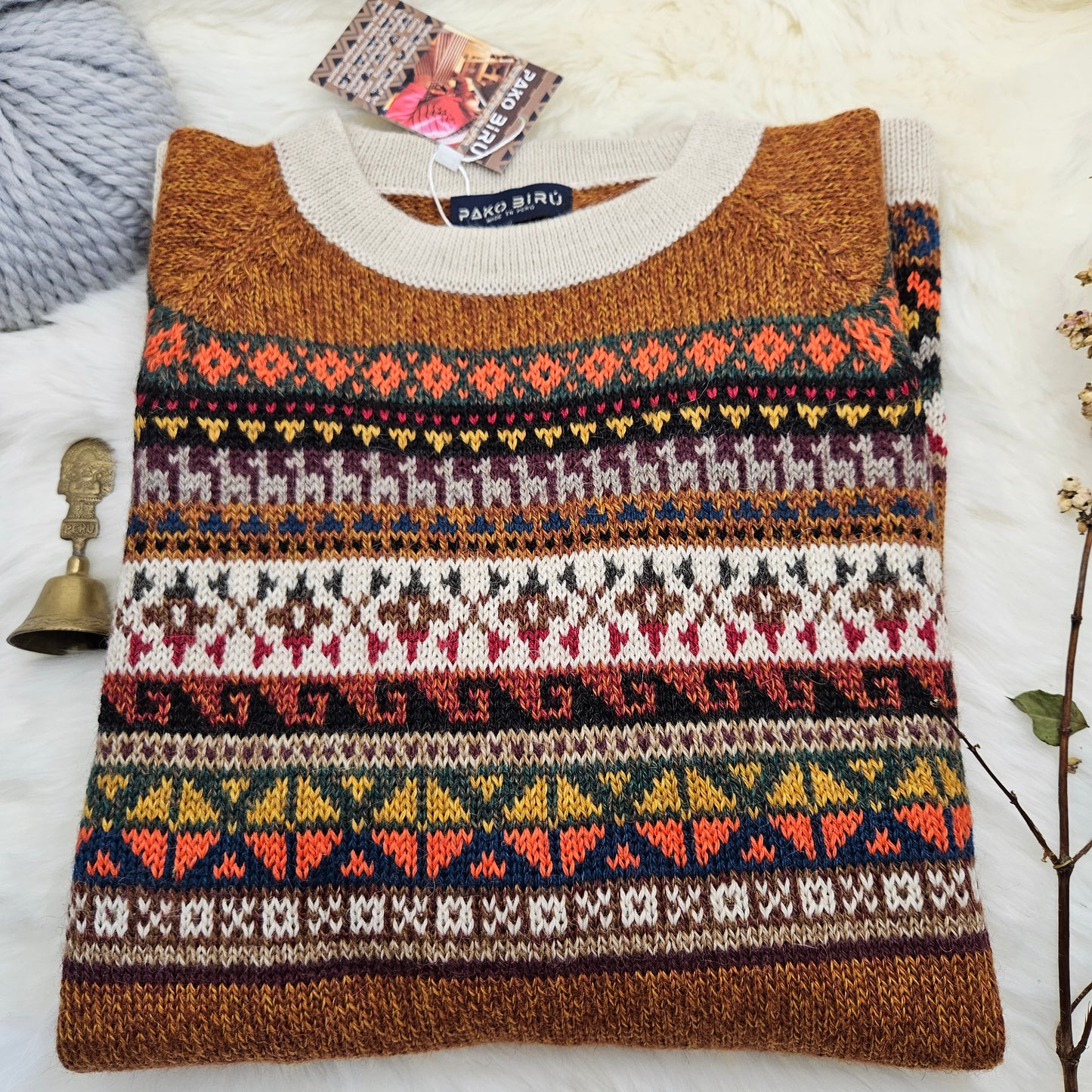 Kusiy - Andes Alpaca Trui voor Dames