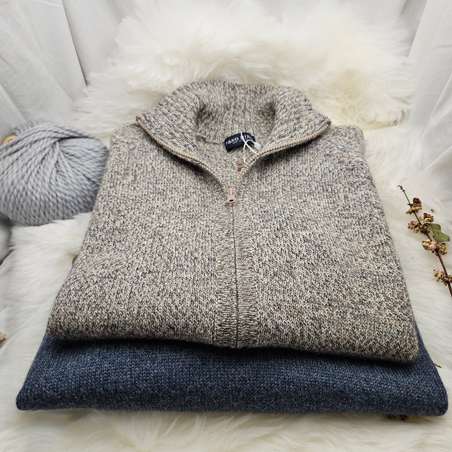 Santiago - Heren Alpaca Blend Trui, Comfortabel en Warm