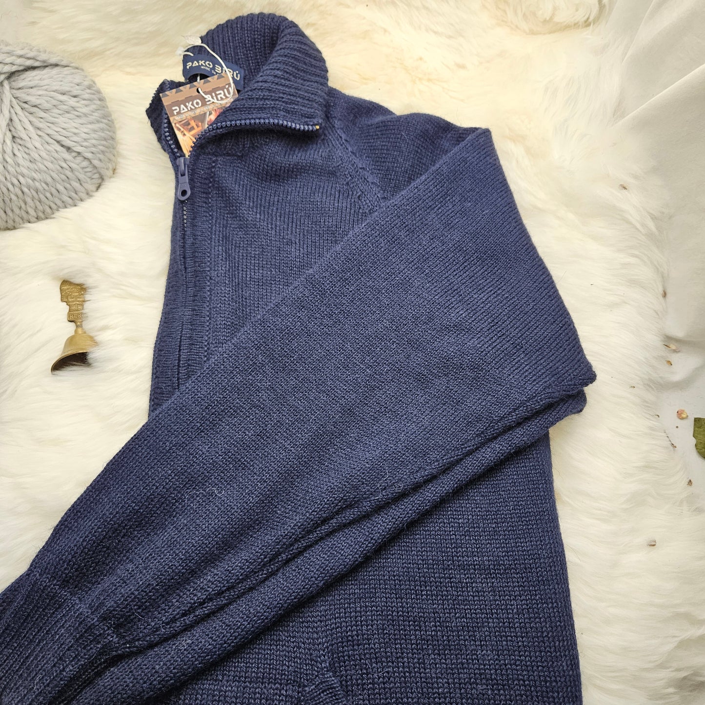 Santiago - Heren Alpaca Blend Trui, Comfortabel en Warm
