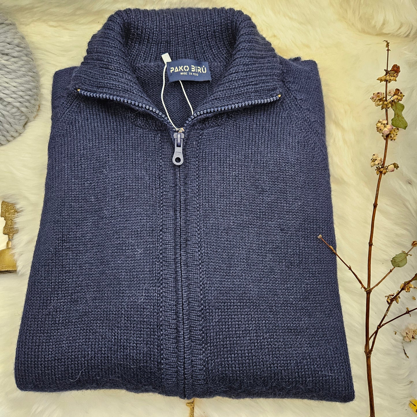 Santiago - Heren Alpaca Blend Trui, Comfortabel en Warm