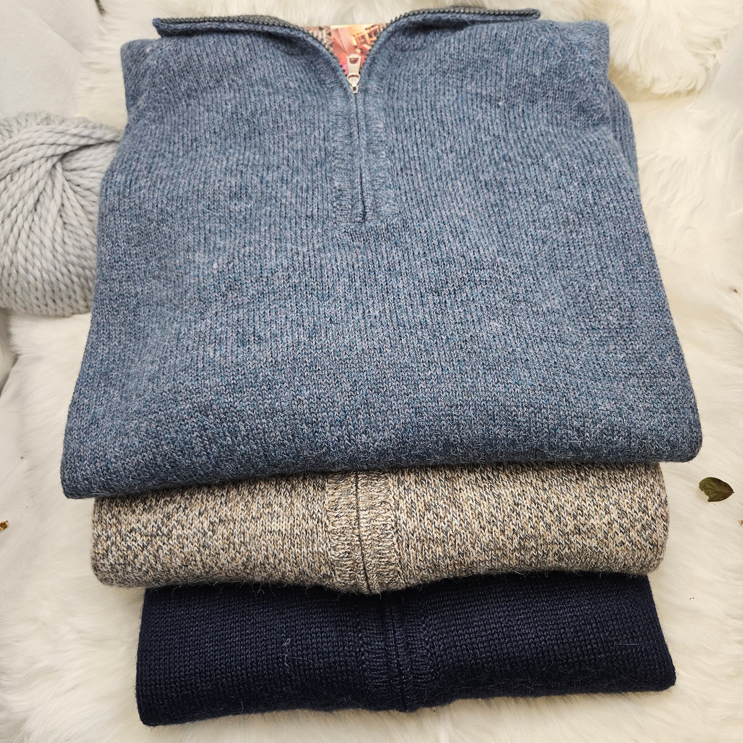 Santiago - Heren Alpaca Blend Trui, Comfortabel en Warm