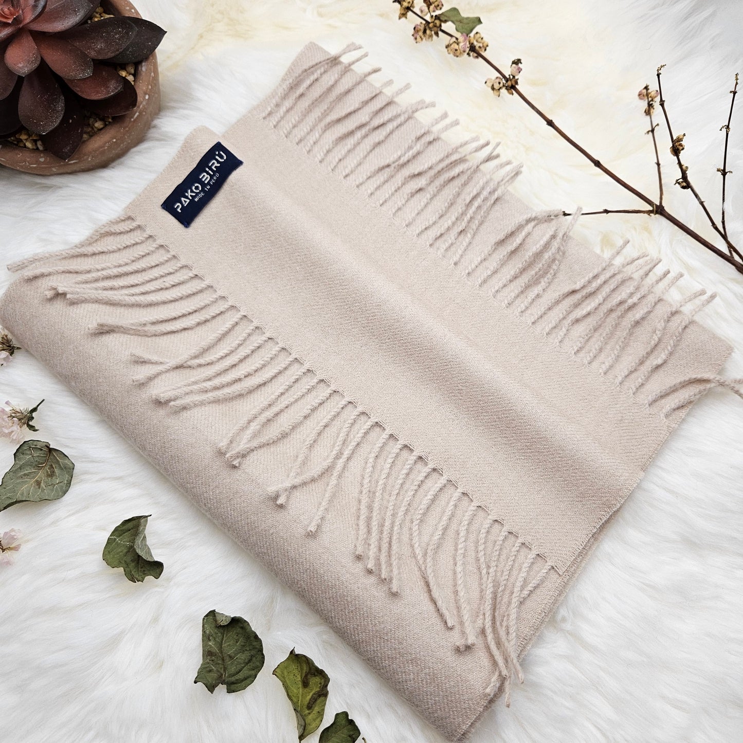 Luna – Premium Baby Alpaca Sjaal