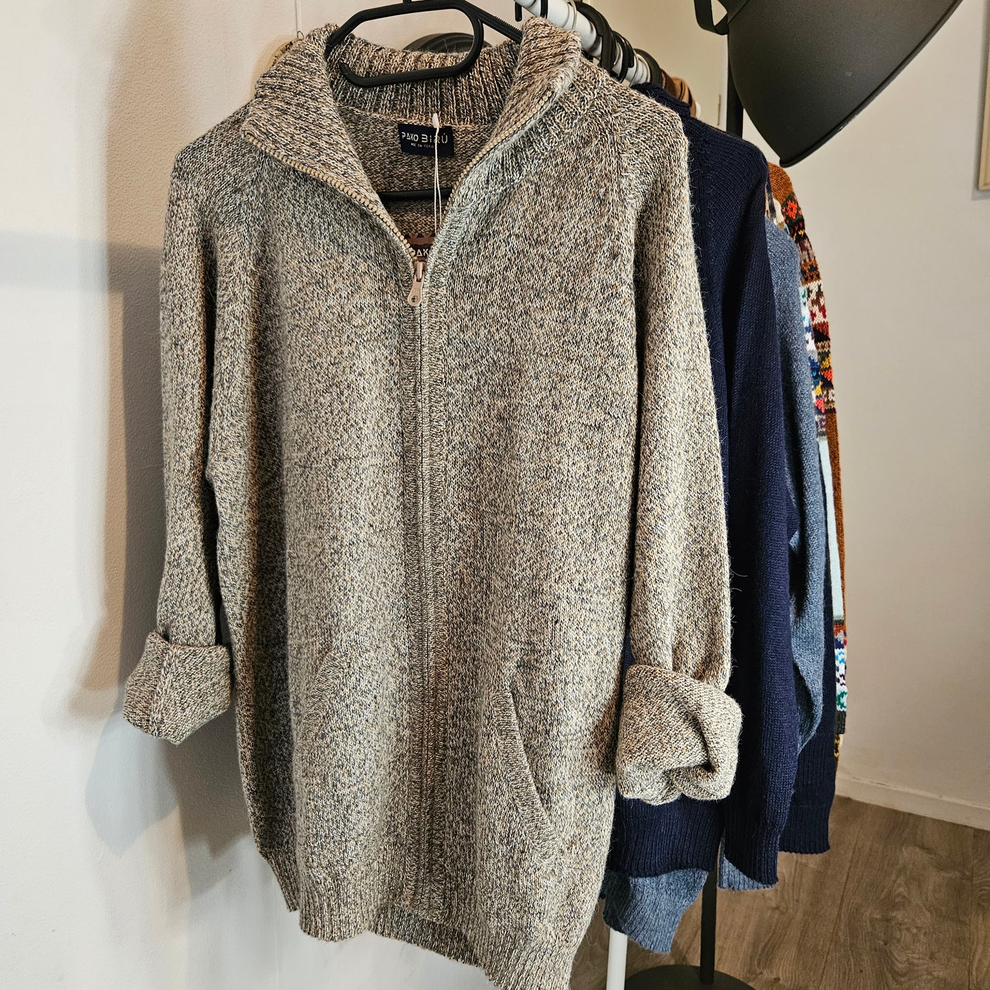 Santiago - Heren Alpaca Blend Trui, Comfortabel en Warm