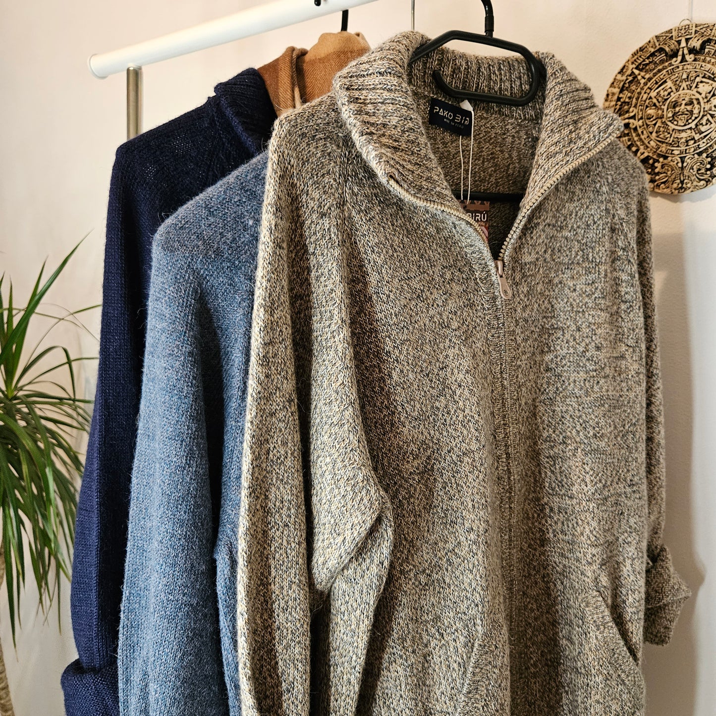 Santiago - Heren Alpaca Blend Trui, Comfortabel en Warm