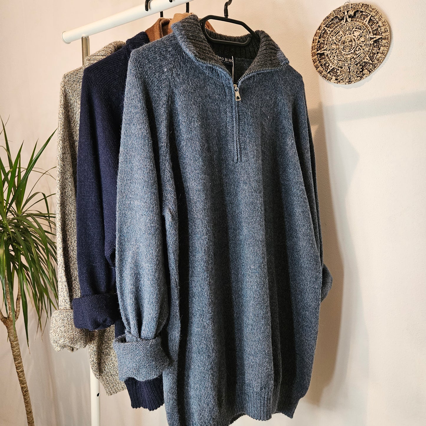 Santiago - Heren Alpaca Blend Trui, Comfortabel en Warm