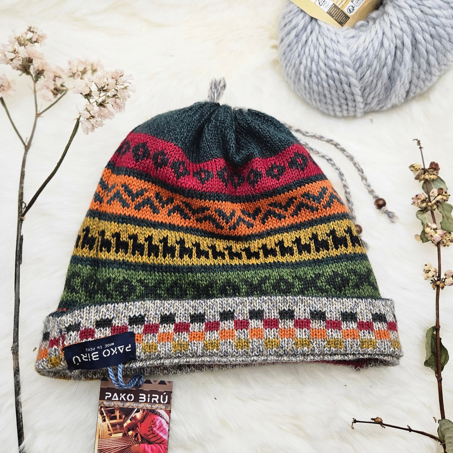 Pacha - Omvormbare Alpaca Nekwarmer & Muts