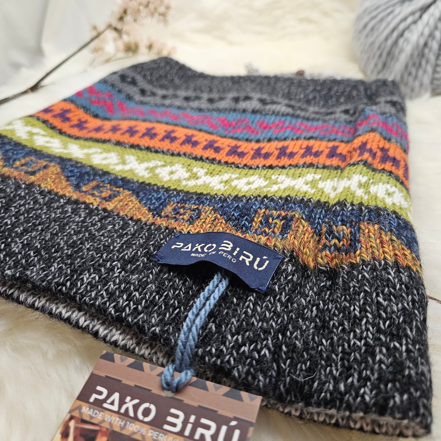 Pacha - Omvormbare Alpaca Nekwarmer & Muts