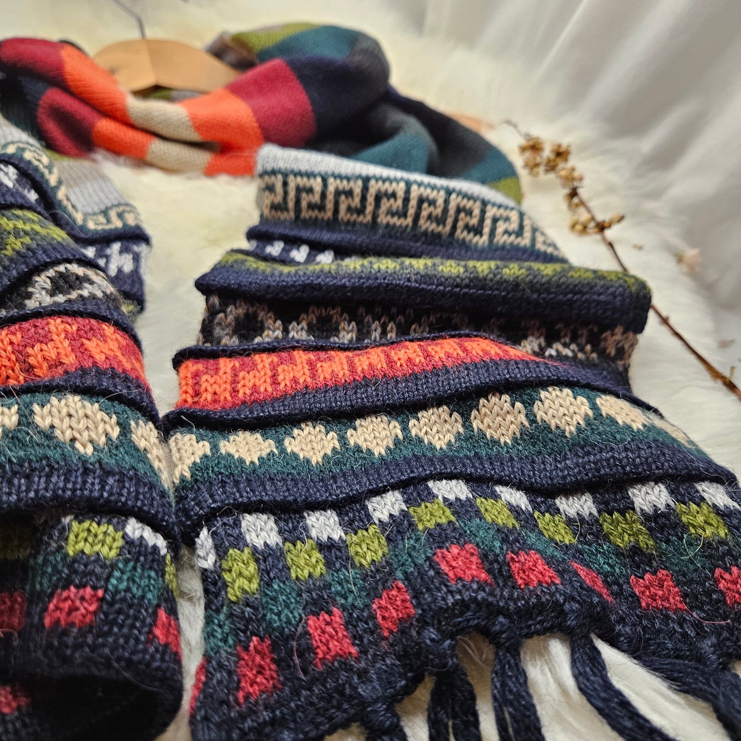 Ayllu – Peruaanse Alpaca Combi Muts/Sjaal