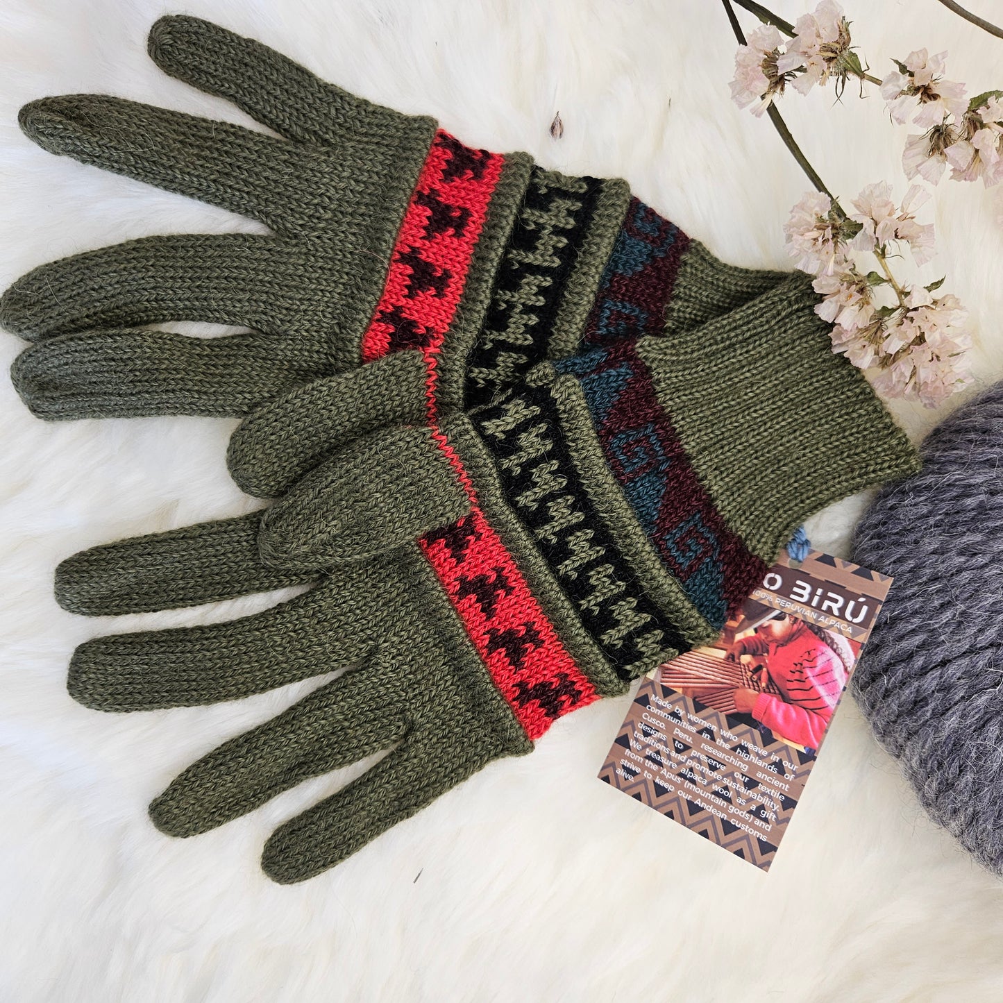 Andes Alpaca Blend Handschoenen – Comfortabel & Stijlvol