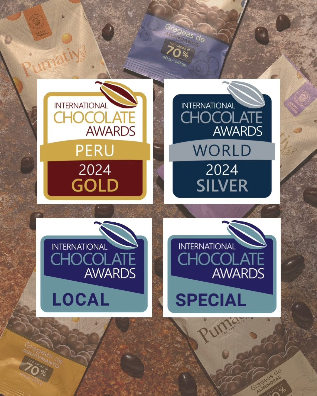 Blauwe bessen chocolade dragees