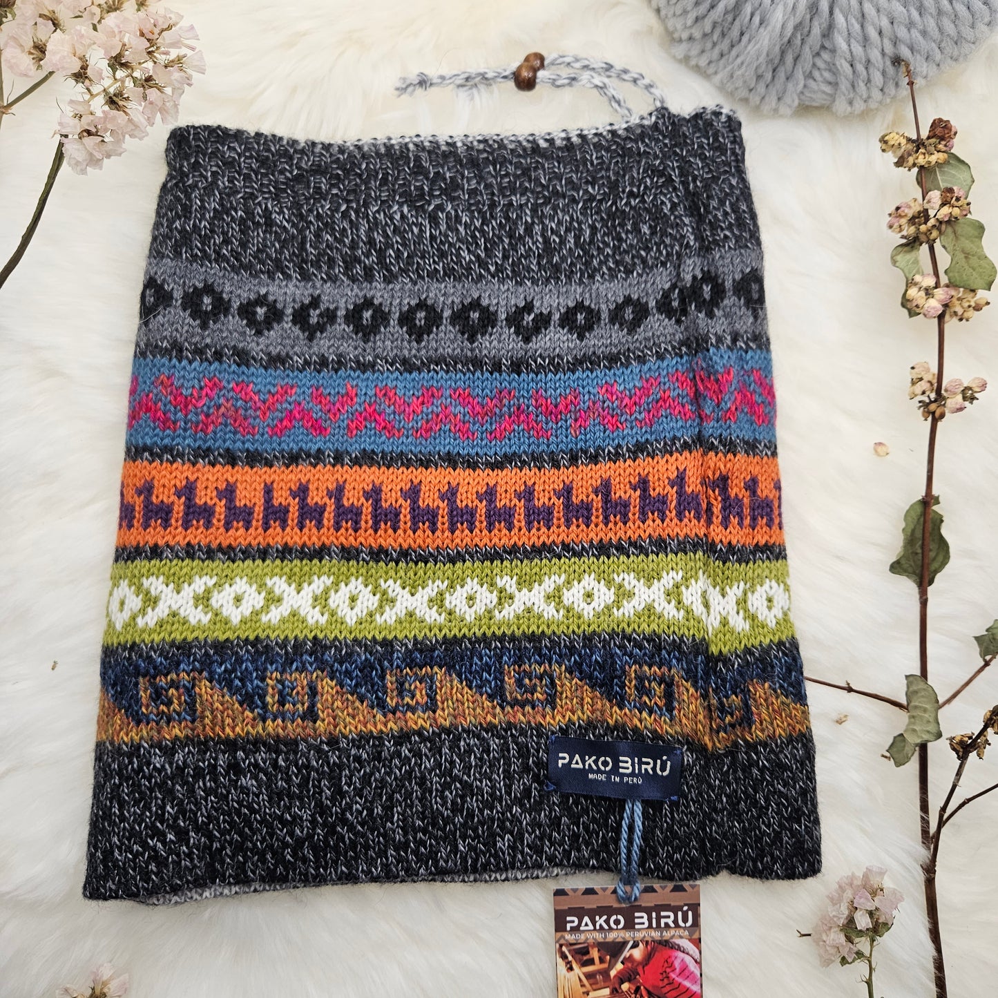Pacha - Omvormbare Alpaca Nekwarmer & Muts