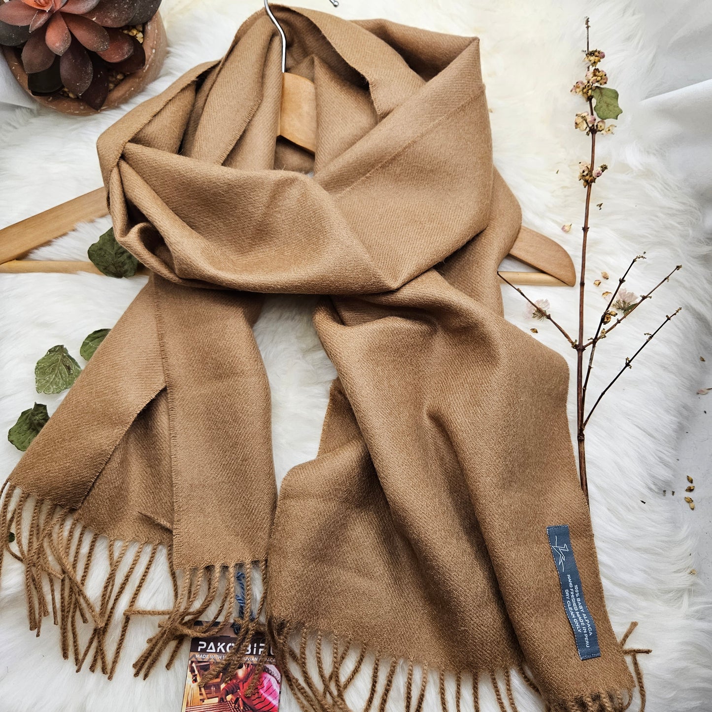Luna – Premium Baby Alpaca Sjaal