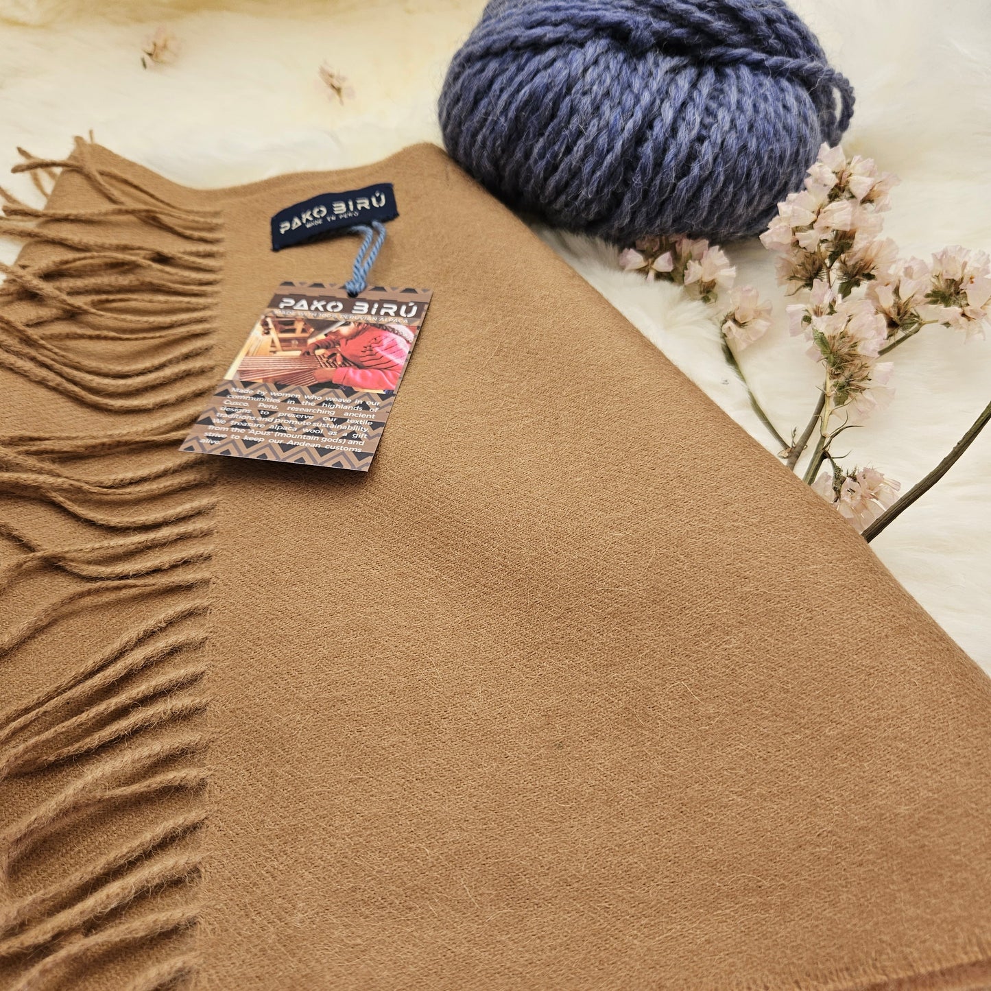 Luna – Premium Baby Alpaca Sjaal