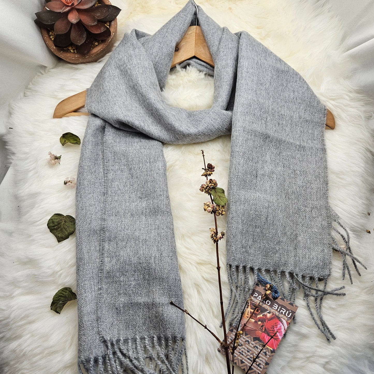 Luna – Premium Baby Alpaca Sjaal