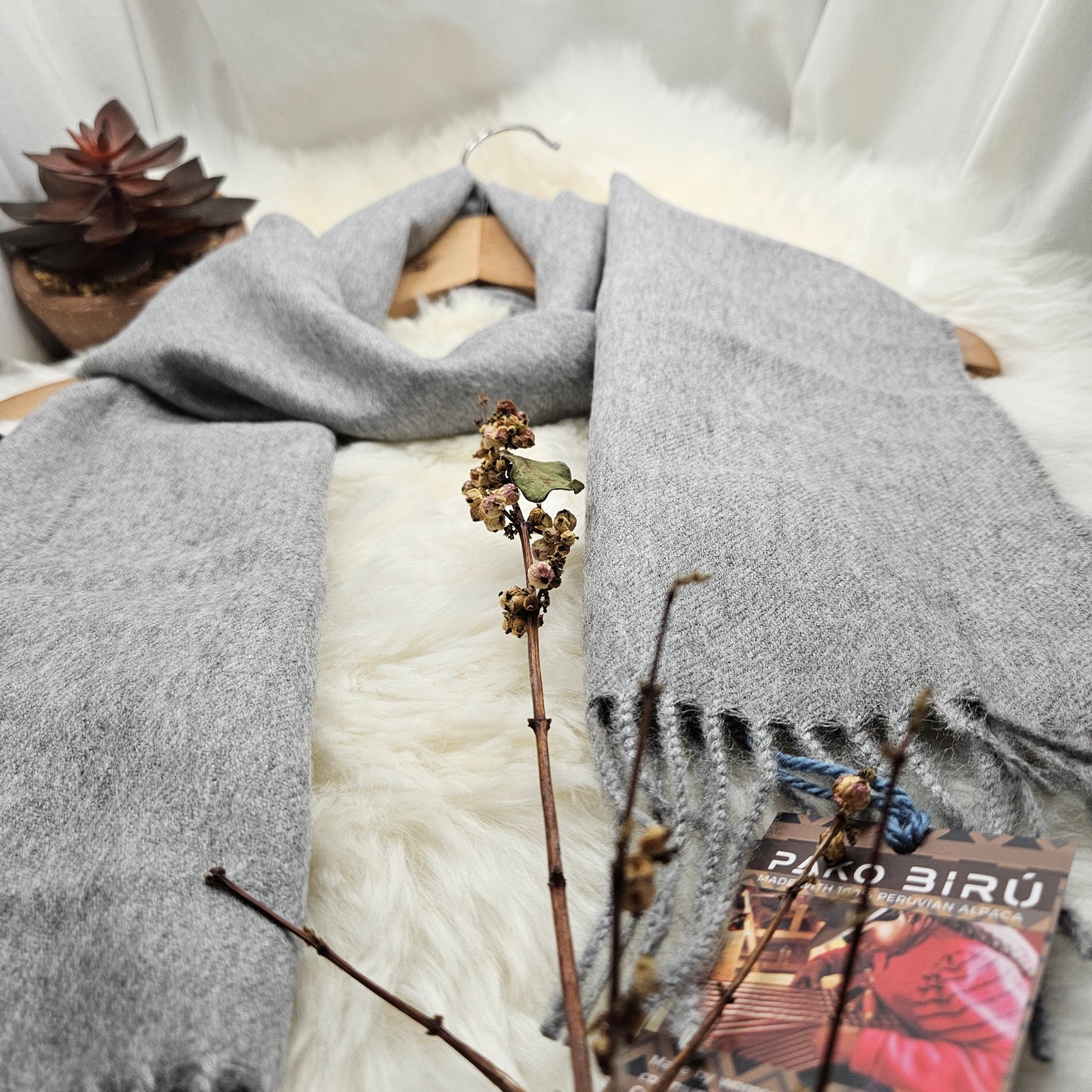 Luna – Premium Baby Alpaca Sjaal