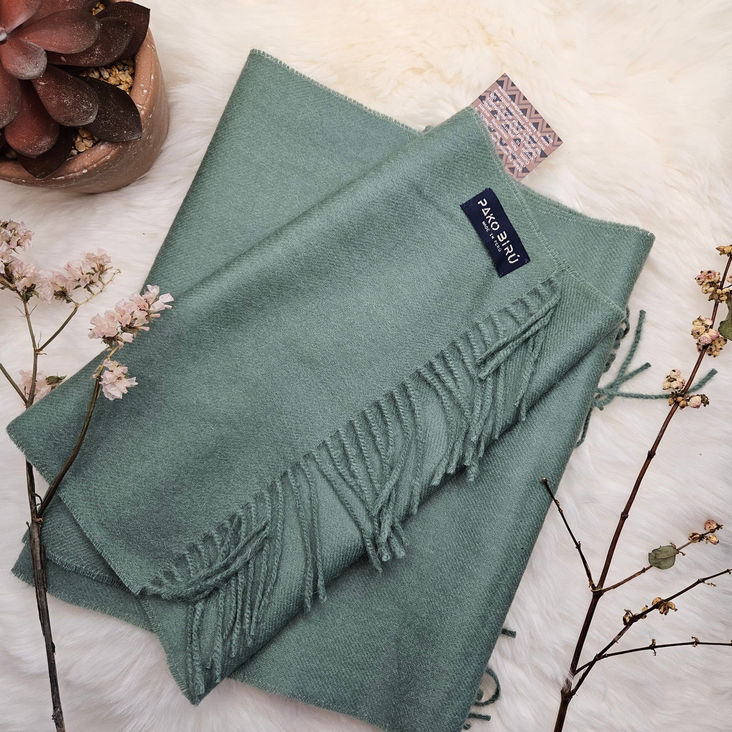 Luna – Premium Baby Alpaca Sjaal