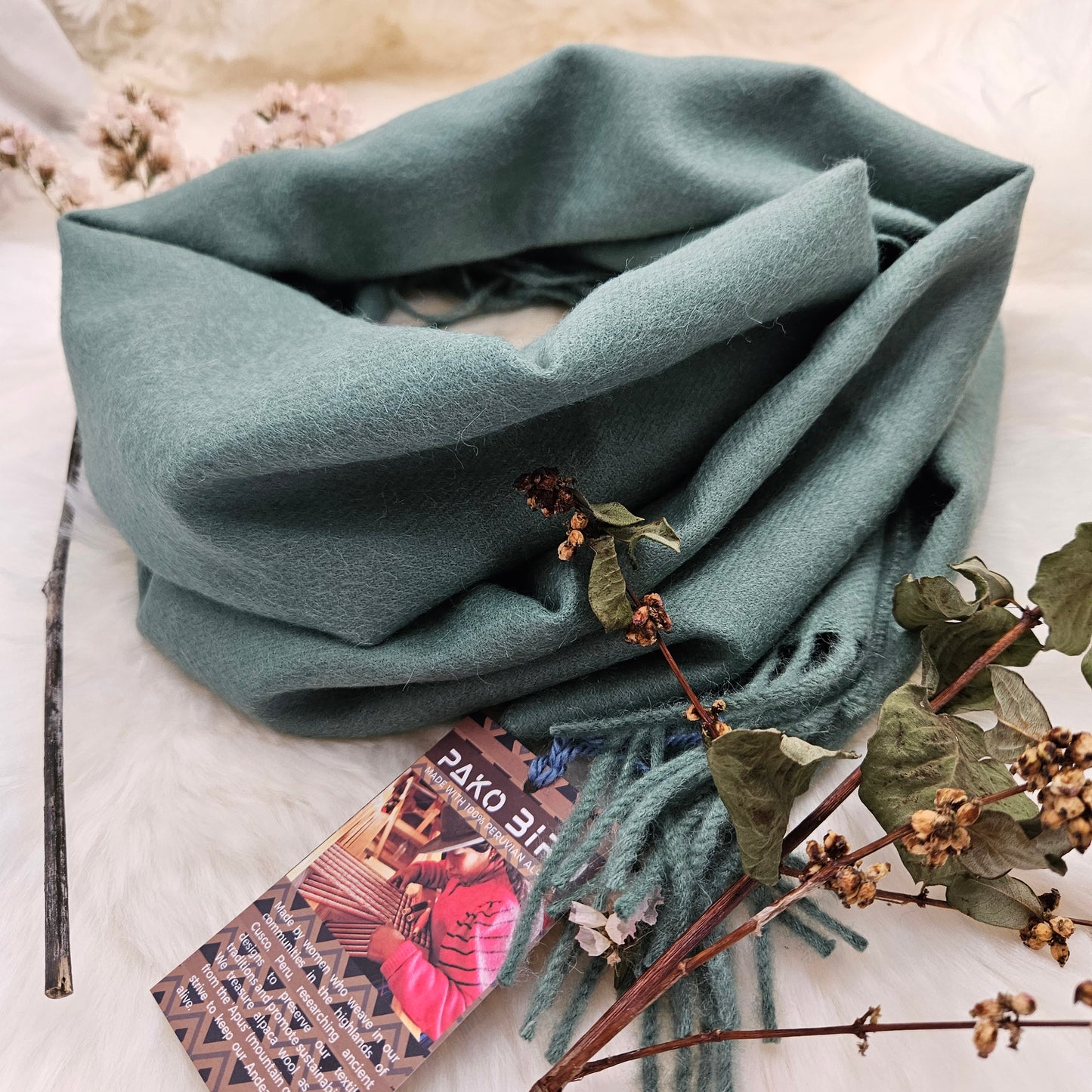 Luna – Premium Baby Alpaca Sjaal