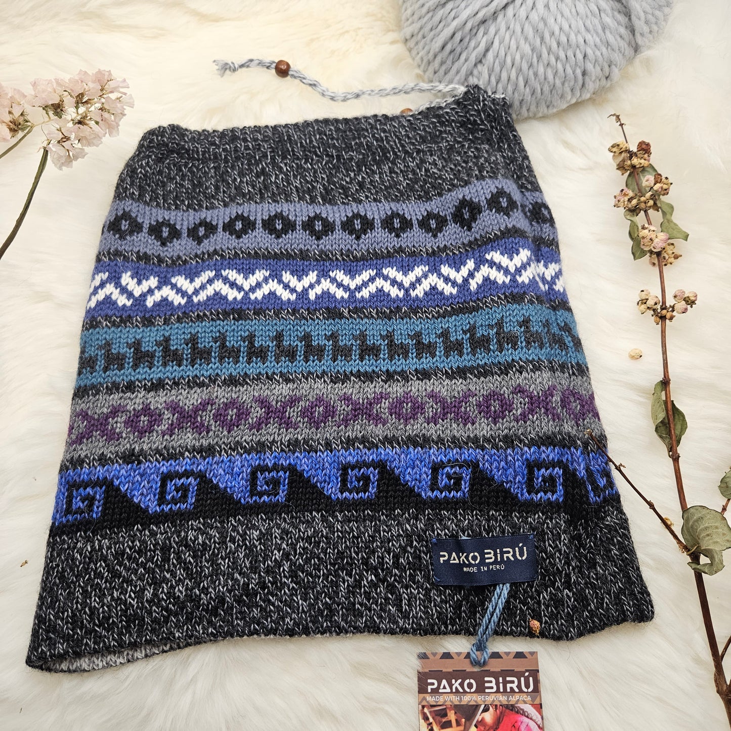 Pacha - Omvormbare Alpaca Nekwarmer & Muts