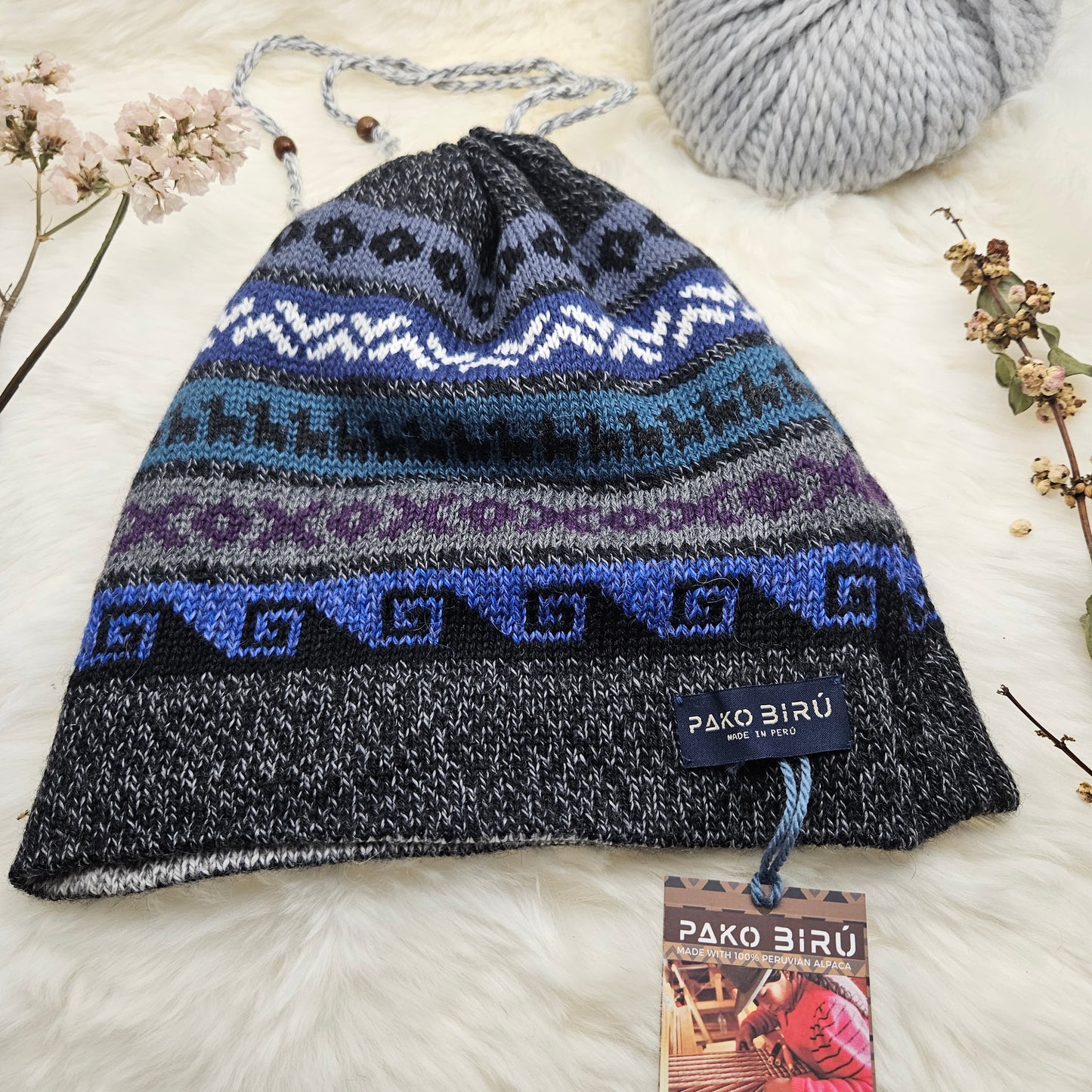 Pacha - Omvormbare Alpaca Nekwarmer & Muts