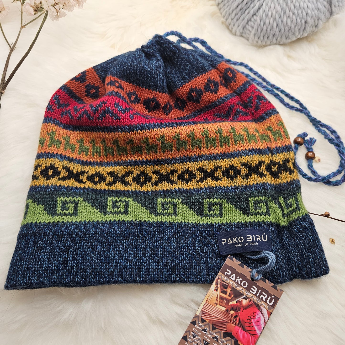 Pacha - Omvormbare Alpaca Nekwarmer & Muts