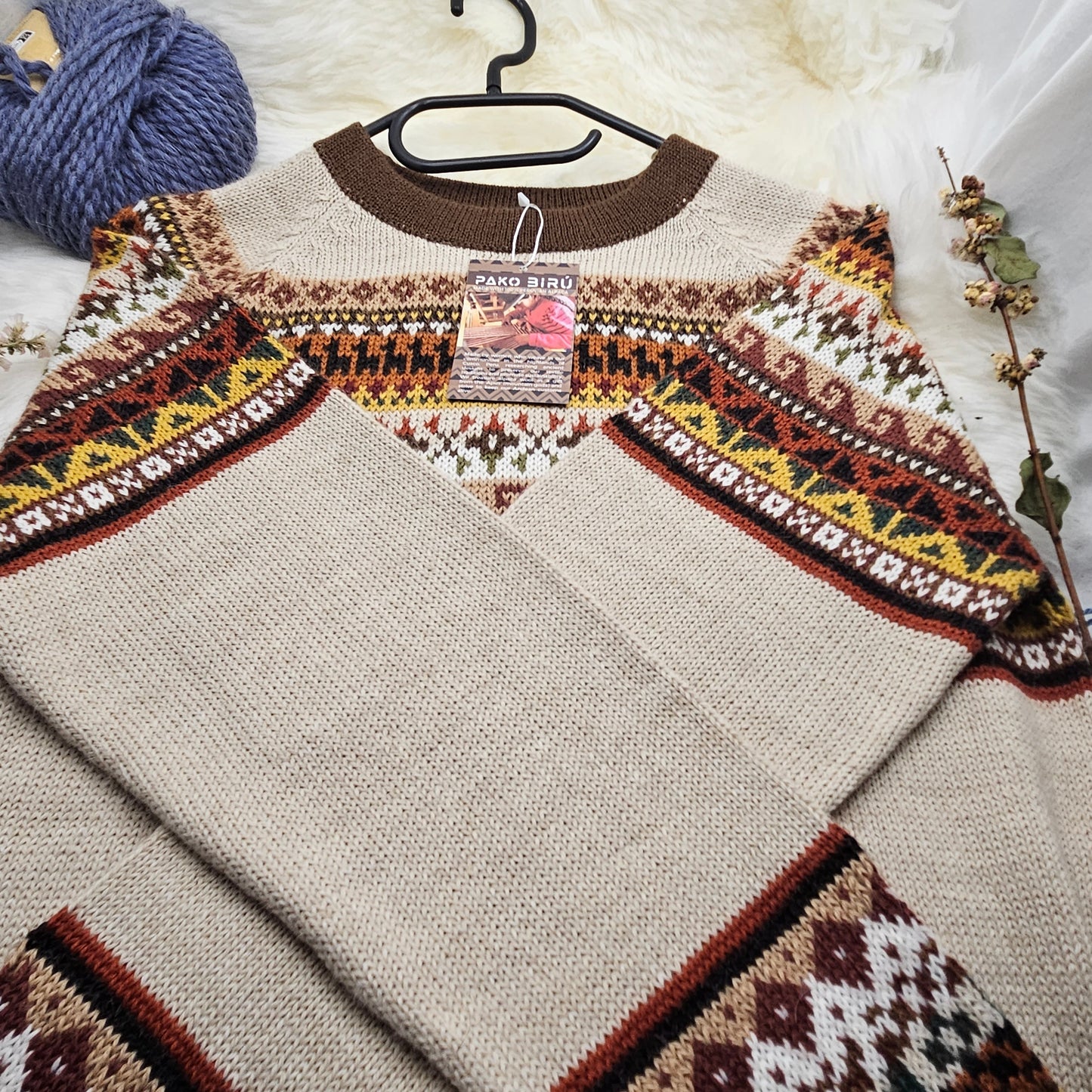 Kusiy - Women's Andean Alpaca Sweater