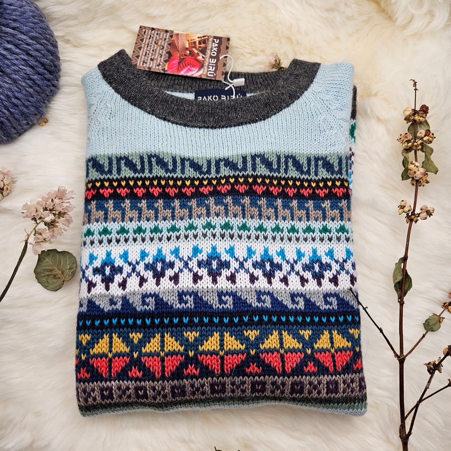 Kusiy - Women's Andean Alpaca Sweater