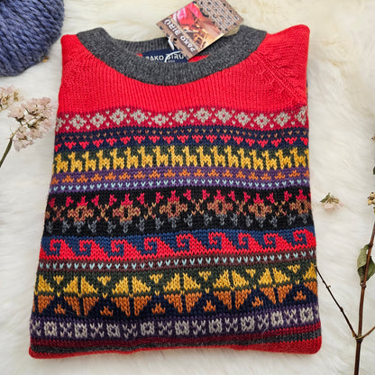 Kusiy - Women's Andean Alpaca Sweater