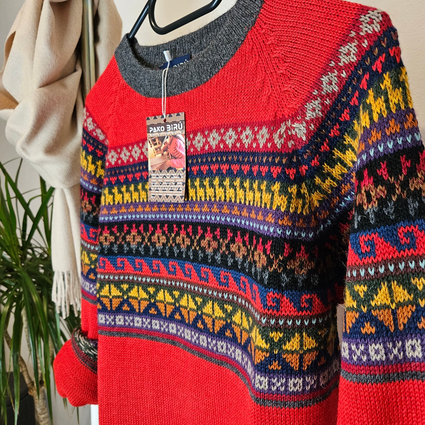 Kusiy - Women's Andean Alpaca Sweater