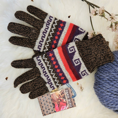 Andean Alpaca Blend Gloves – Cozy & Stylish