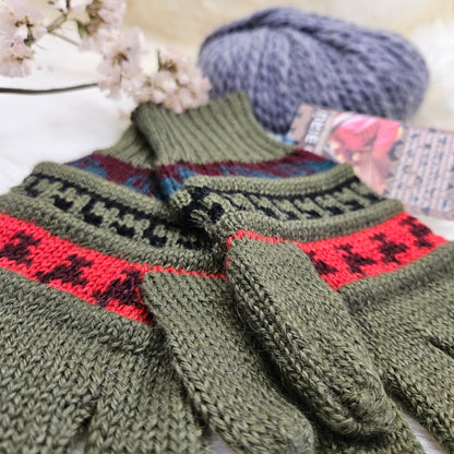 Andean Alpaca Blend Gloves – Cozy & Stylish