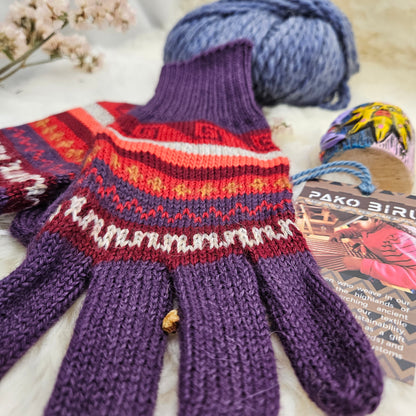 Andean Alpaca Blend Gloves – Cozy & Stylish